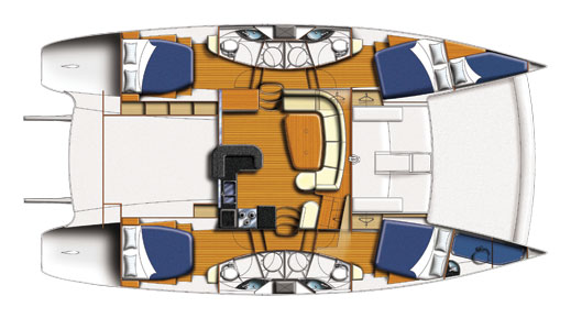 Le nostre imbarcazioni, il layout