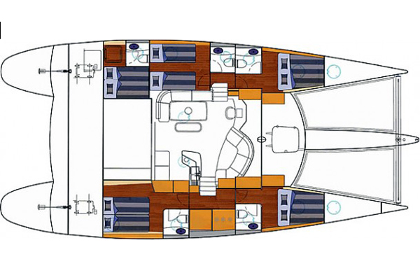 Le nostre imbarcazioni, il layout