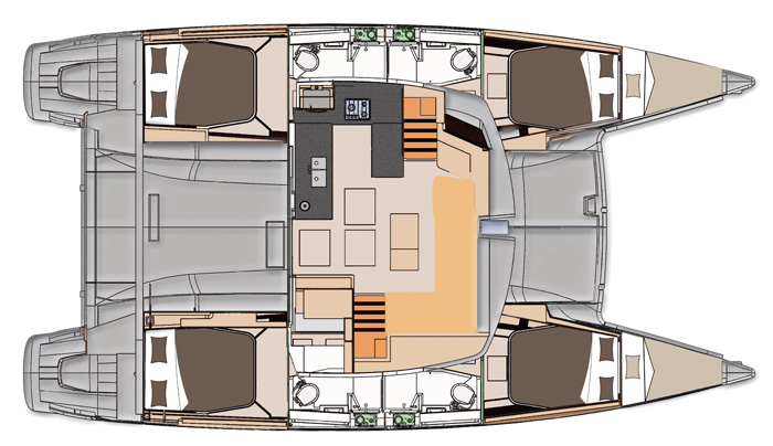 Le nostre imbarcazioni, il layout
