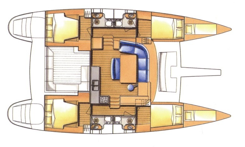 Le nostre imbarcazioni, il layout