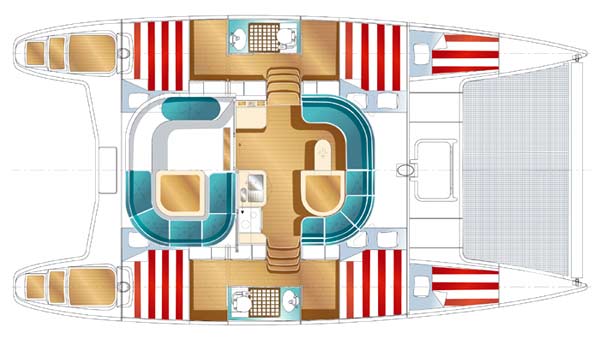 Le nostre imbarcazioni, il layout