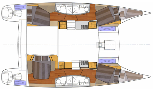 Le nostre imbarcazioni, il layout
