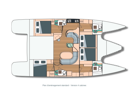 Le nostre imbarcazioni, il layout