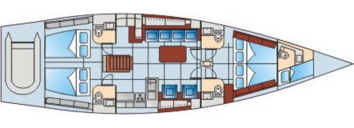 Le nostre imbarcazioni, il layout