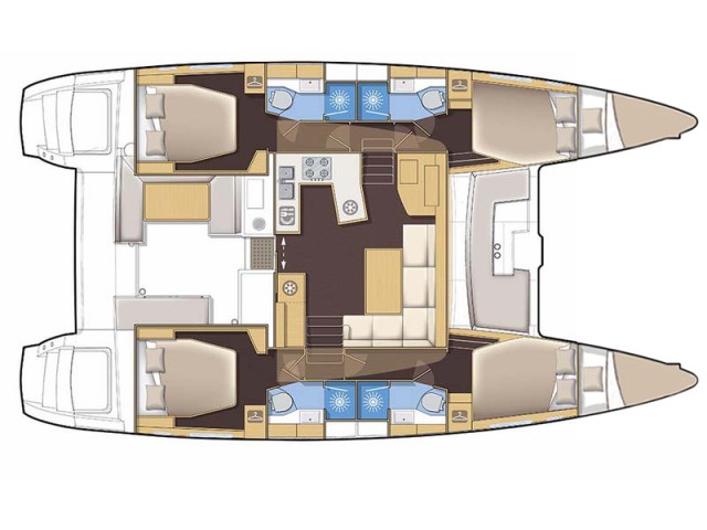 Le nostre imbarcazioni, il layout